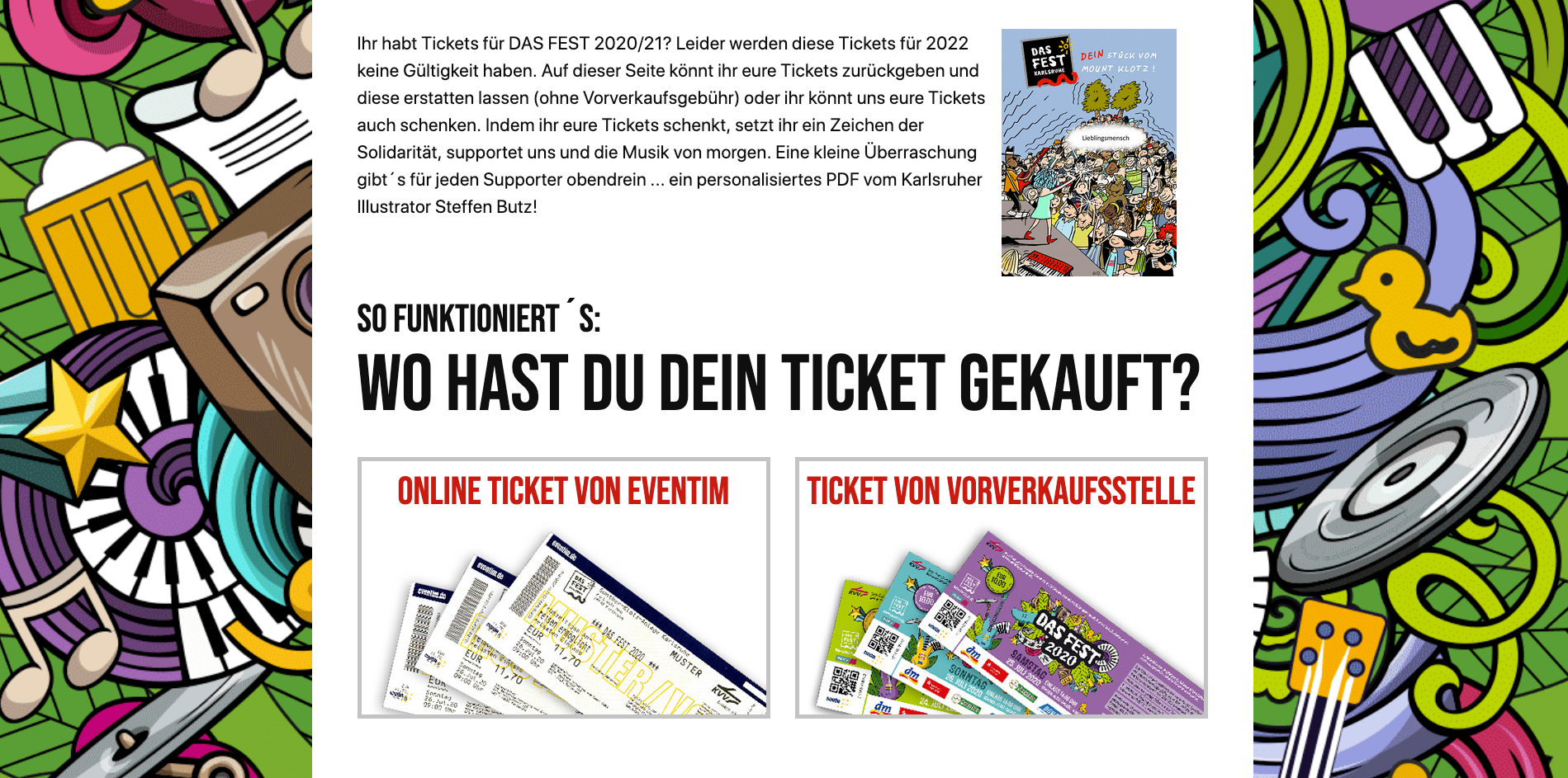 Knapp jedes fünfte Ticket unterstützt bereits die Zukunft des Karlsruher Familienfestivals DAS FEST