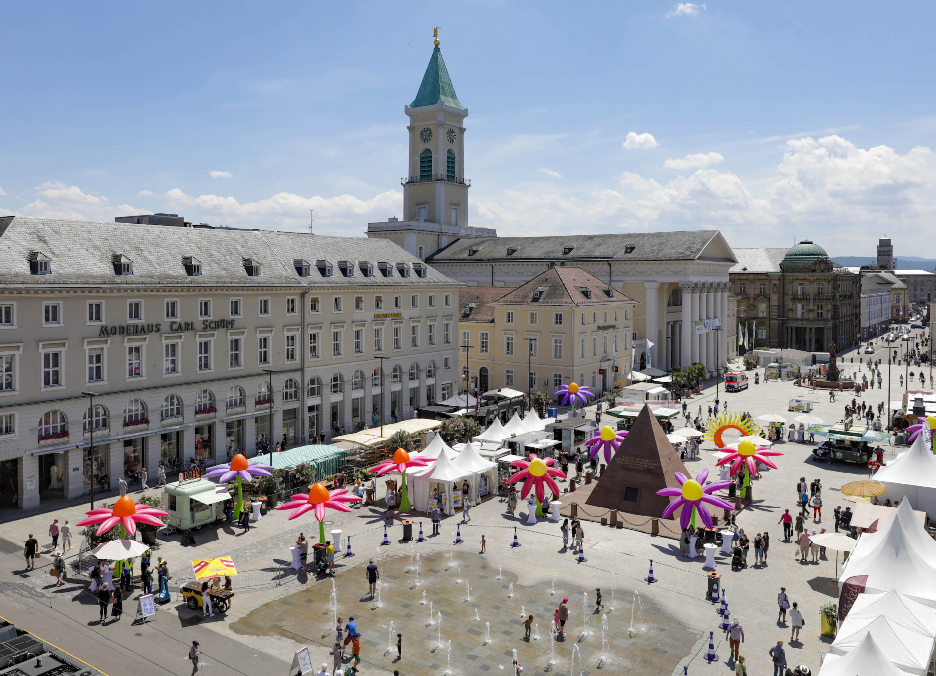 Mit Abstand und Rücksicht: Karlsruhe feiert ein FEST DER SINNE und der badischen Lebensfreude