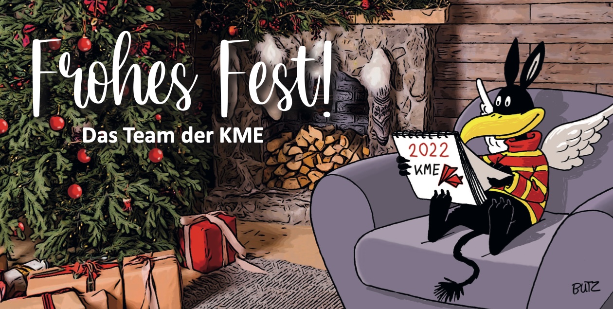​Die Karlsruhe Marketing und Event GmbH wünscht frohe Weihnachten und einen guten Start ins Jahr 2023!​