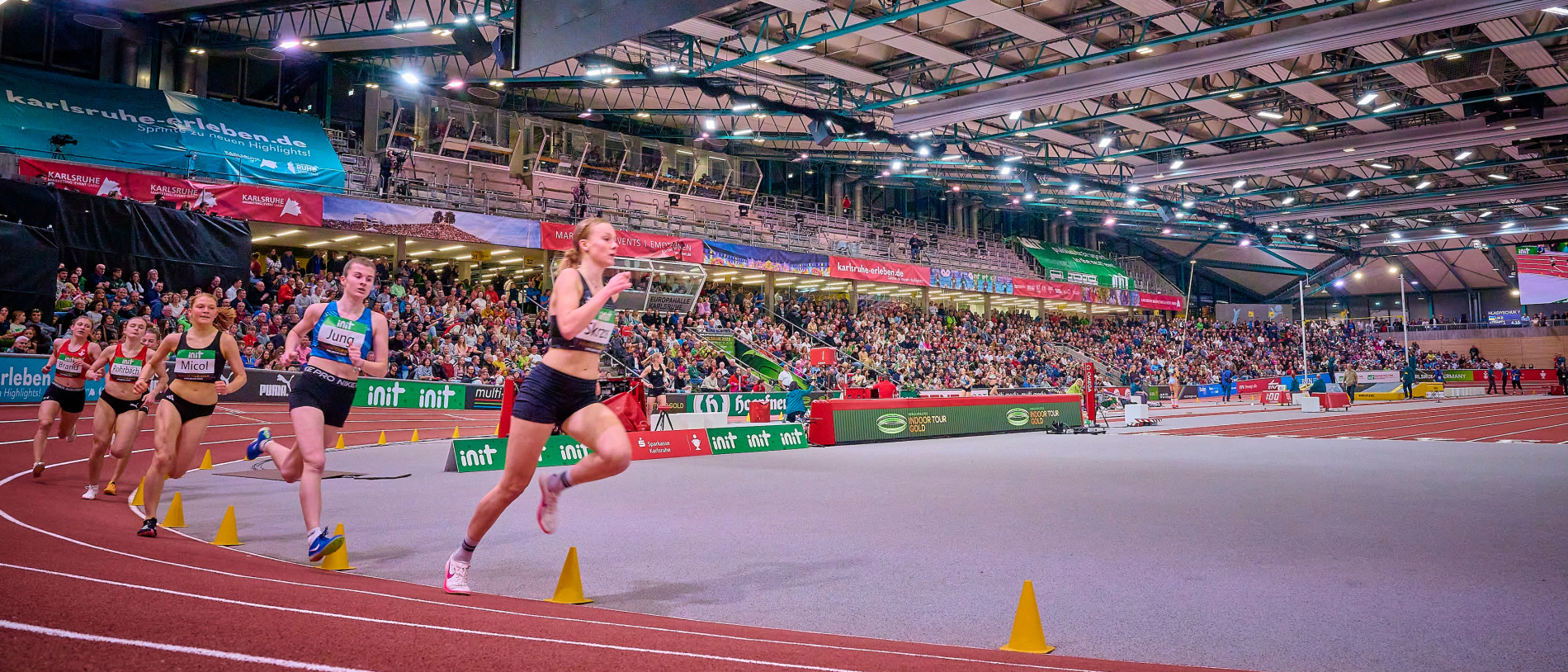 Leichtathletik der Weltklasse: Ticketvorverkauf für das INIT INDOOR MEETING Karlsruhe 2026 gestartet