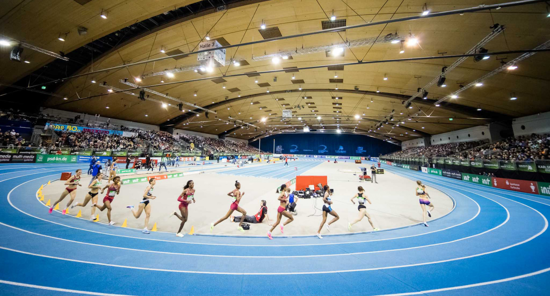 INIT INDOOR MEETING Karlsruhe 2023: Weltklasse-Leichtathletik zum Auftakt der World Indoor Tour Gold