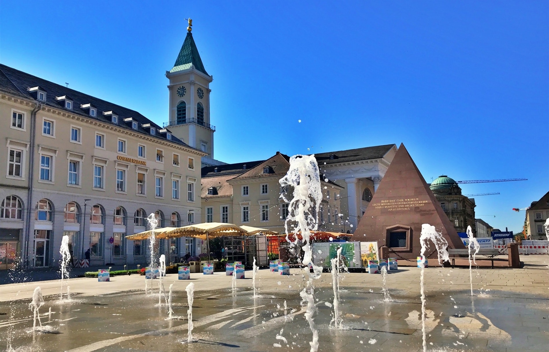 Karlsruhe bekommt Marktplatz zurück