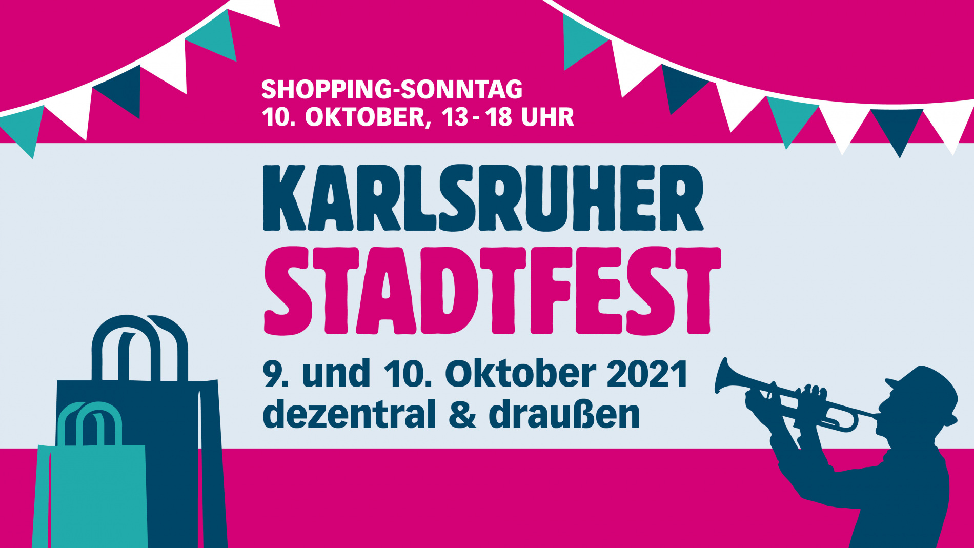 Karlsruhe feiert sein Stadtfest – dezentral und draußen