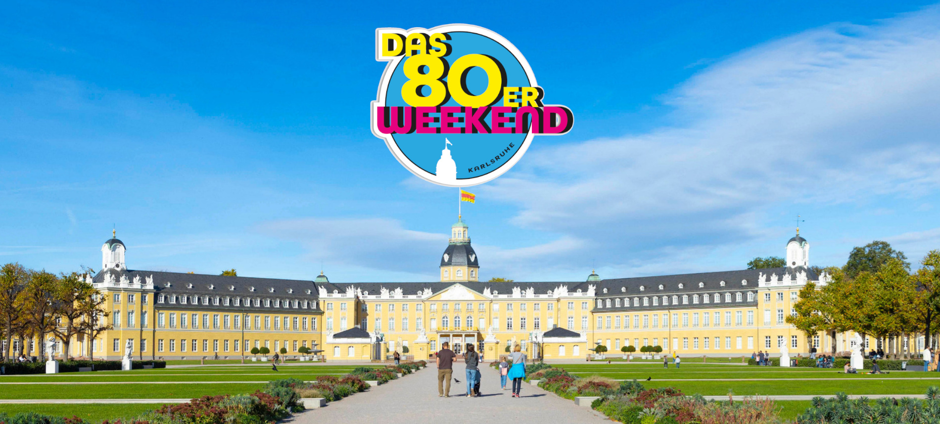 „Die 80er – Sie sind wieder da!“: Open-Air-Wochenende vor dem Karlsruher Schloss